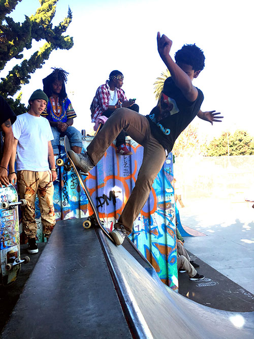 Front Nose blunt + doing everything else rad as fuck.